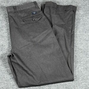 Vintage Y2K 80s 90s Dockers Classic Dress Pants 36x34 Flat Front Pleated Trouser